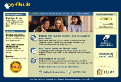 Homepage my-files.de